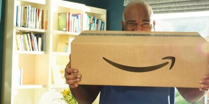 Amazon S Request A Review The Ultimate Guide For 2024 EDesk   Happy Amazon Customer 413x207 